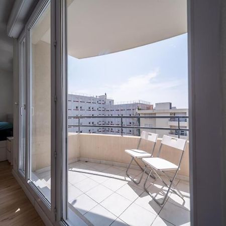 Appartement Tout Equipe Climatise Terrasse Hopital De La Timone Marseille Luaran gambar